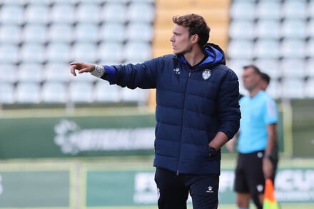 Diogo Santos, treinador adjunto da equipa de Santa Maria da Feira